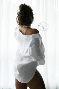 Intieme fotoshoot vrouw